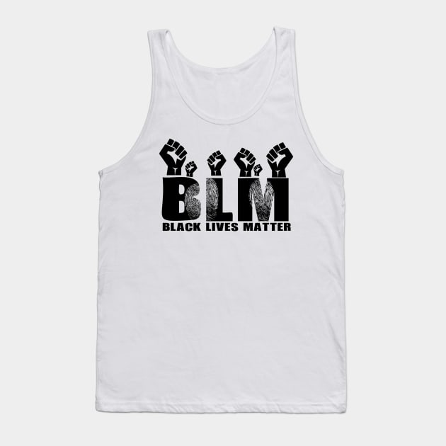 Black Lives Matter Tank Top by Rise And Design